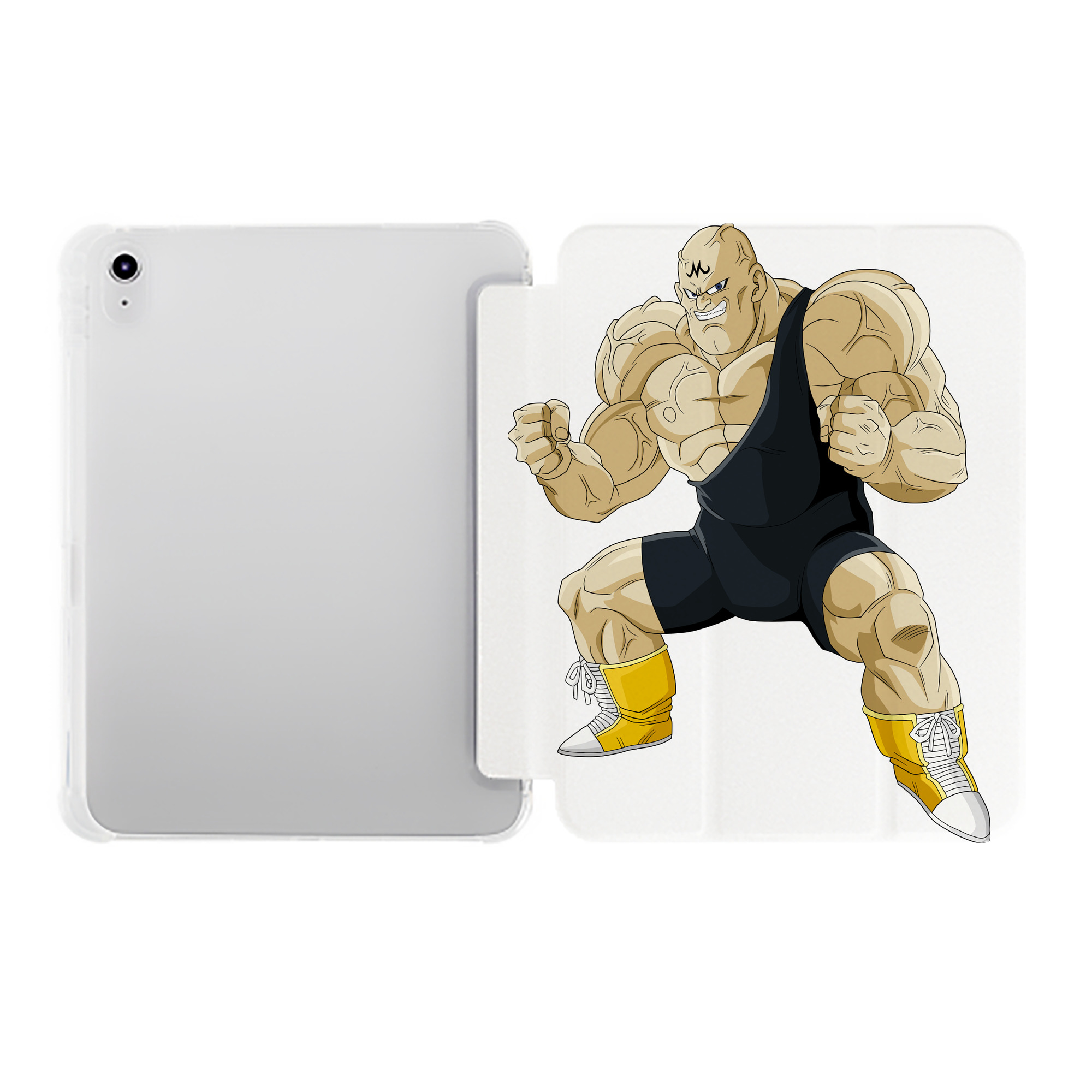 （画像用） ドラゴンボール DRAGON BALL IPad ケース ペン収納付き 三つ折りスタンド PUレザー×シリコン 対応機種9.5/10.5/10.9インチ